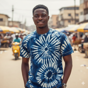 Stand Out in Bold Indigo Style