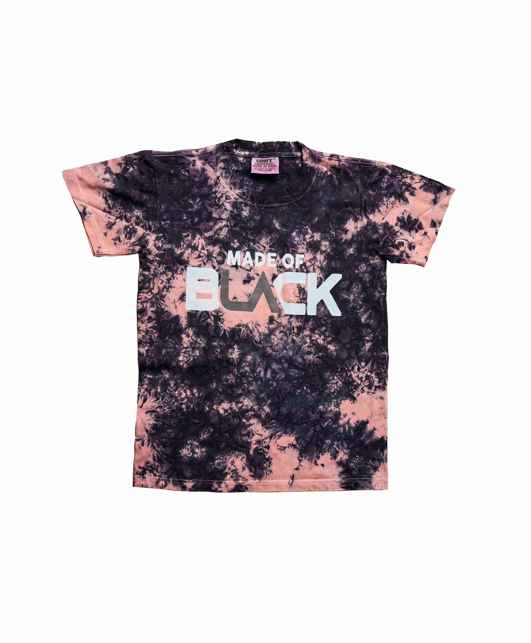 Made of Black Tie-Dye Tee: Elevate Your Streetwear Game with a Pop of Color