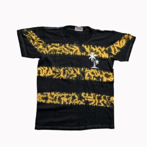 Catching Vibes and Sunset Skies: The Golden Palms Tie-Dye Tee is Here.