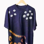 Midnight Kiss Tie-Dye Oversized Tee | Limited Edition Streetwear | Unisex