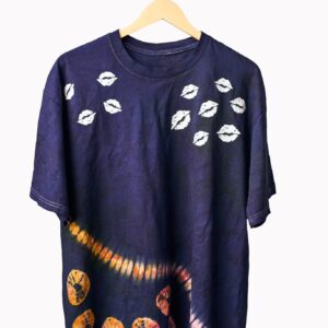 Midnight Kiss Tie-Dye Oversized Tee | Limited Edition Streetwear | Unisex
