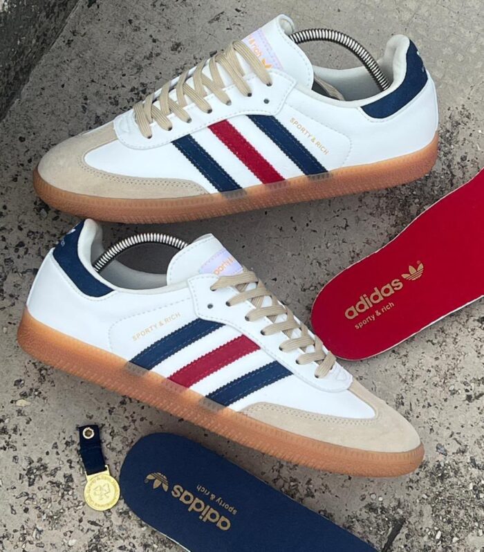Elevate Every Step: adidas x Sporty & Rich Samba OG