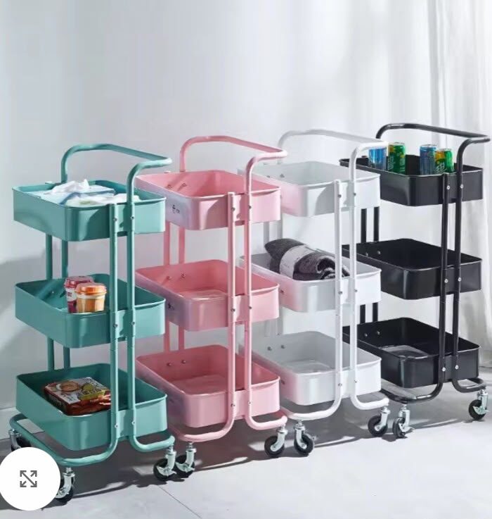 Roll with Style: The Ultimate 3-Tier Multi-Purpose Utility Cart