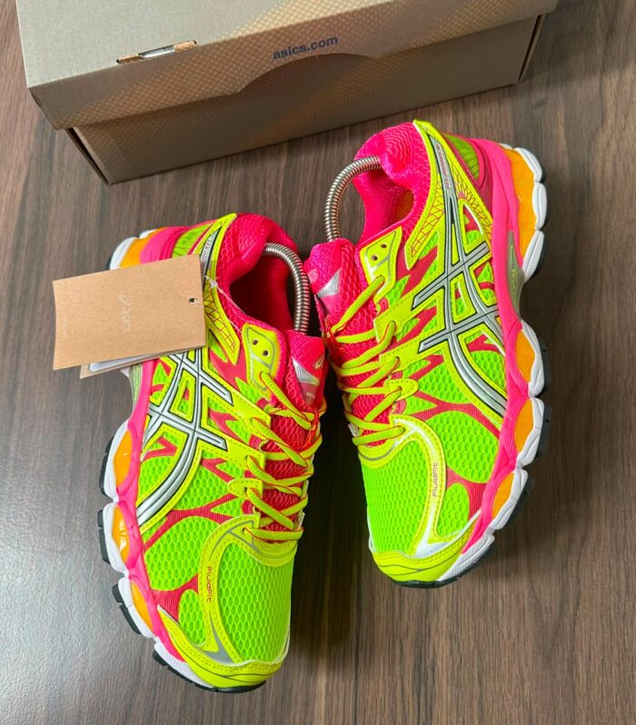 Unleash Bold Energy: Step Up Your Stride with the Asics GEL-Nimbus 26 Platform Sneakers