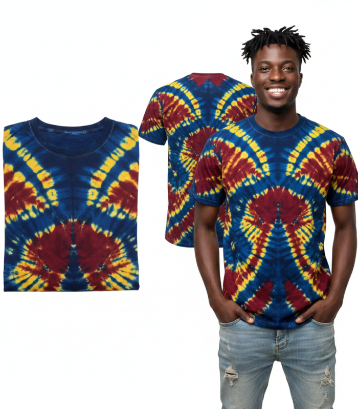 Vibrant Tie And Dye