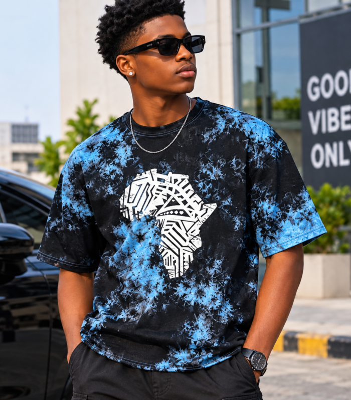 Wear the Pulse of the Continent: The Electric Blue Heritage Tee