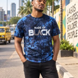Wear Your Identity: The "MADE OF BLACK" Adire Heritage Tee