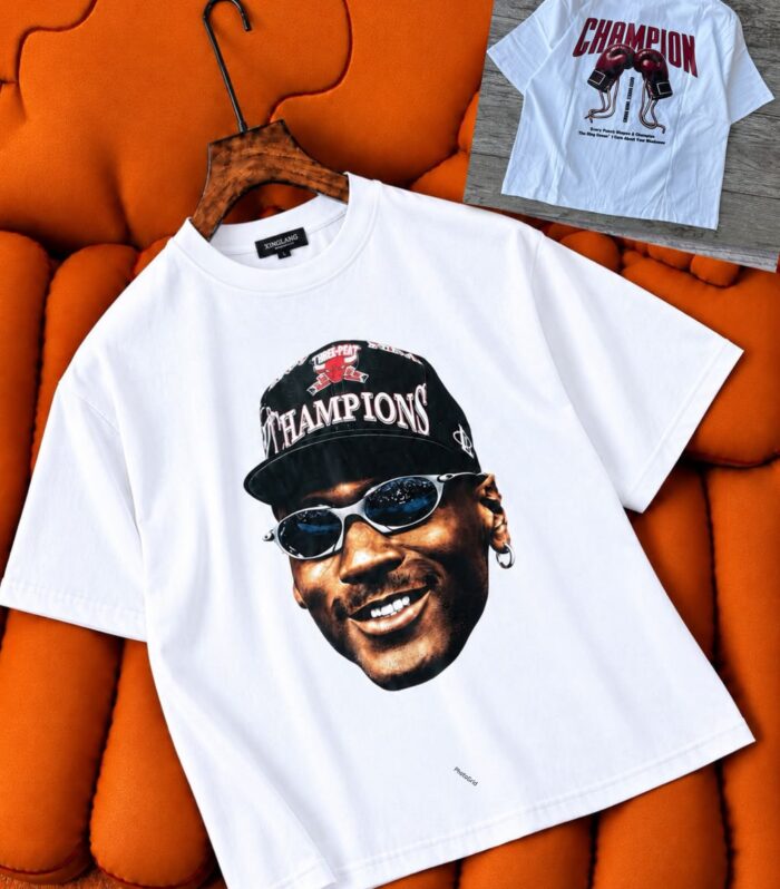 Wear Greatness: The "CHAMPION" Legacy Graphic Tee