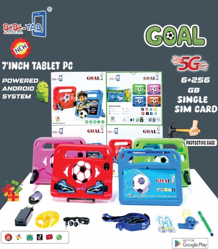 BêBê-TAB GOAL 7-Inch Kids Android Tablet