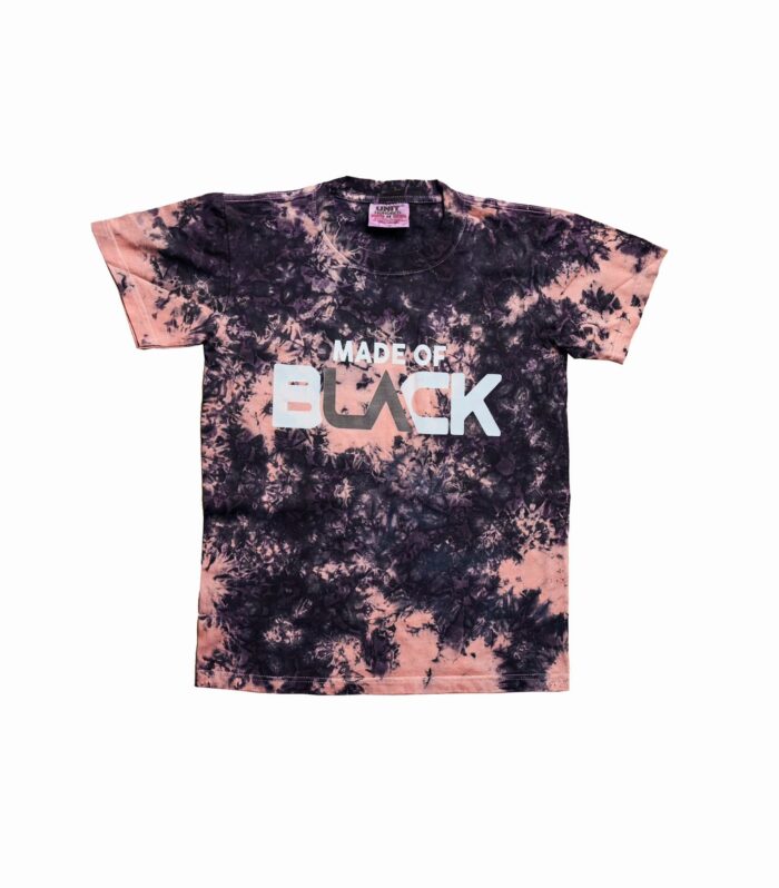 Made of Black Tie-Dye Tee: Elevate Your Streetwear Game with a Pop of Color
