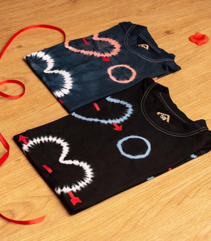 Not Your Basic Tee! Grab the Handcrafted Cupid Tie-Dye Shirt before they’re gone. Unique. Bold. Unforgettable. Shop the Look!