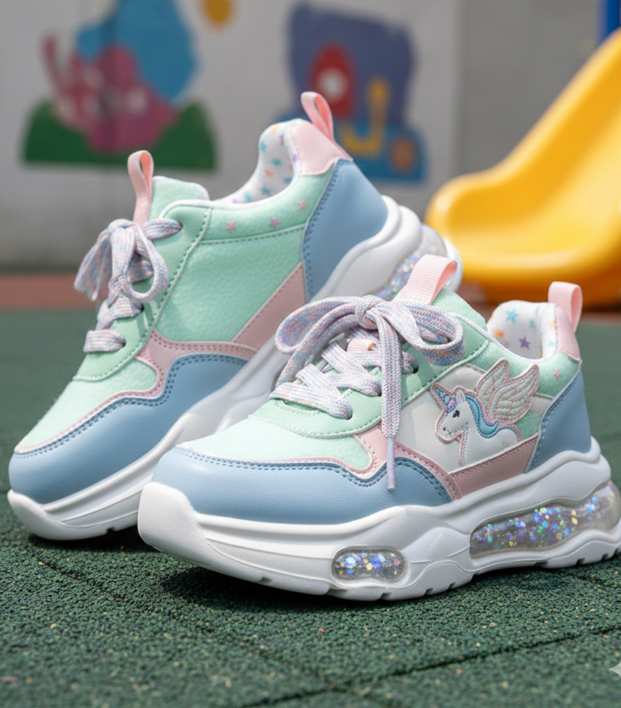 Magical Sparkle Unicorn Sneakers for Little Trendsetters