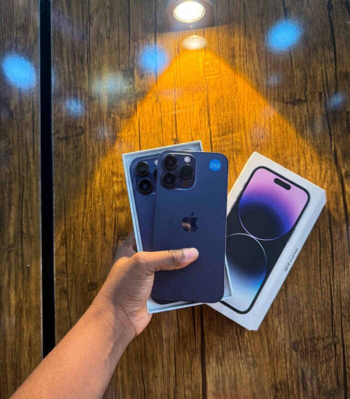 Upgrade to Premium: Buy Original iPhone 14 Pro 256G Deep Purple (Like New with Box)