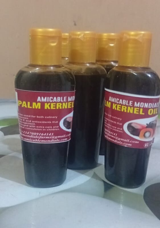 100% Pure Amicable Mondiale Palm Kernel Oil – Natural Skin, Hair & Culinary Care