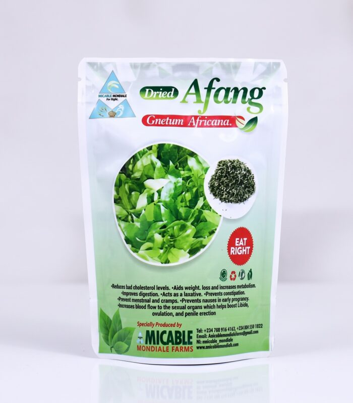 Premium Dried Afang Leaves (Gnetum Africana) – 100% Organic, Authentic Nigerian Okazi for Afang & Edikang Ikong Soups