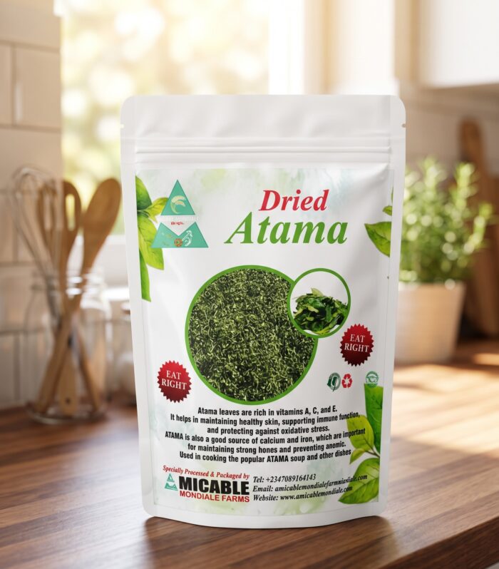 Premium Dried Atama Leaves (100% Natural) – Authentic Flavor for Traditional Atama Soup & Dishes