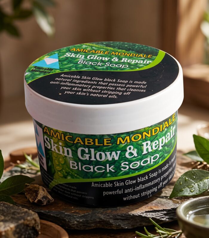 The Ultimate Natural Skin Glow & Repair Black Soap for Healthy, Radiant Skin