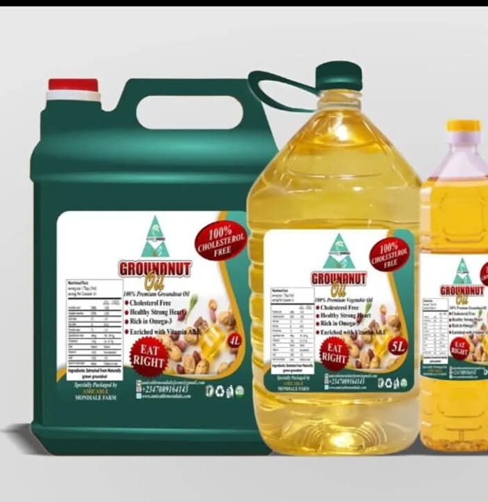 100% Pure & Cholesterol-Free Groundnut Oil – Healthy Cooking Oil enriched with Vitamins A & E