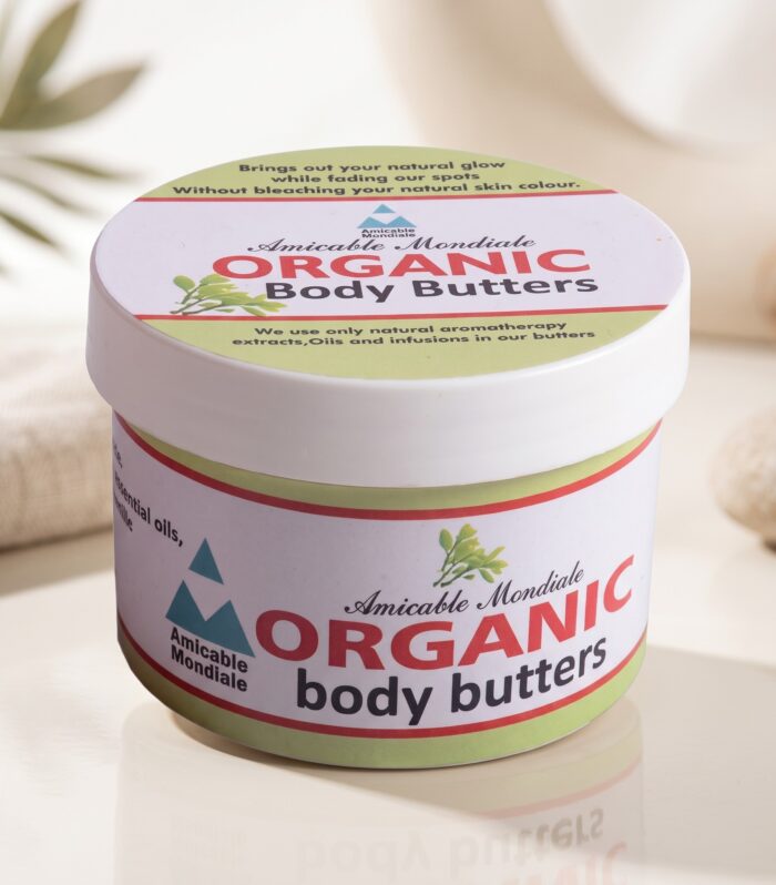 Unlock Your Natural Radiance: Amicable Mondiale Organic Body Butter for Glowing, Spot-Free Skin
