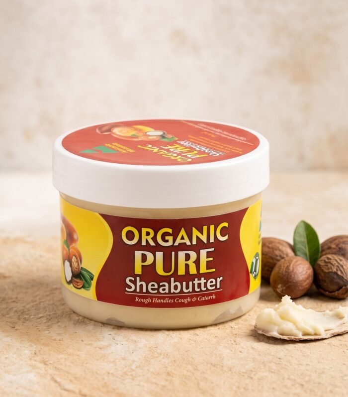 100% Organic Pure Raw Shea Butter – Deeply Moisturizing & Nourishing Skin & Hair Moisturizer