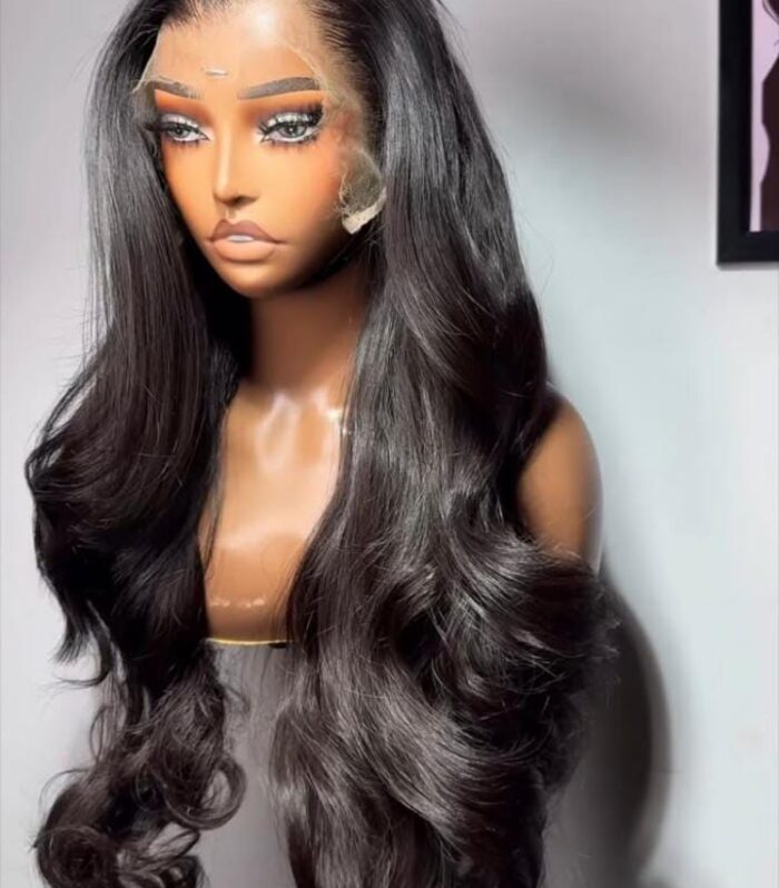 Luxurious Long Body Wave HD Lace Front Human Hair Wig