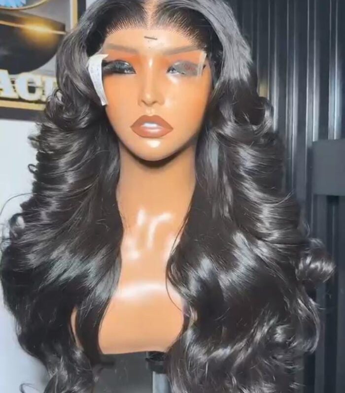 Luxury Body Wave HD Lace Front Human Hair Wig – Glueless Voluminous Waves
