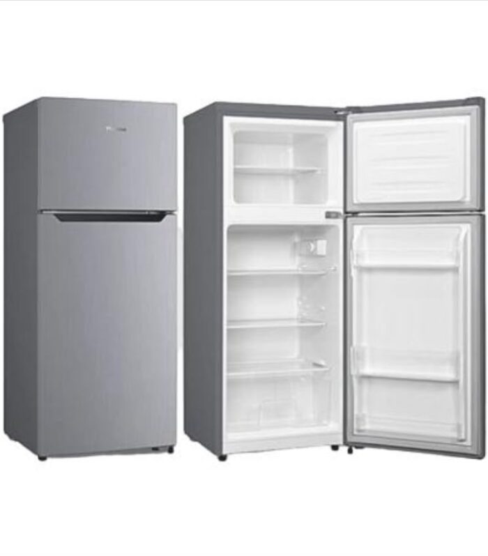 Sleek, Smart, and Built to Preserve: Top-Mount Metallic Double-Door Refrigerator