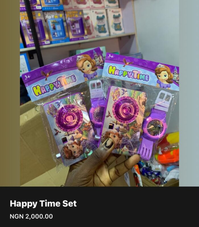Sofia the First Princess Happy Time Toy Set – Mini Camera & Digital Watch Pair for Kids