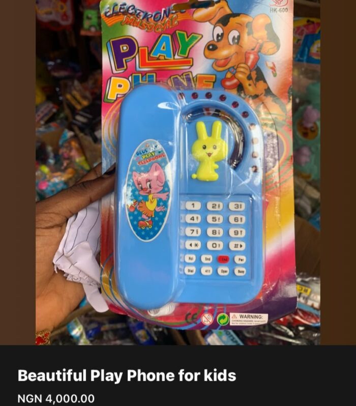 Interactive Electronic Musical Play Phone Toy for Kids