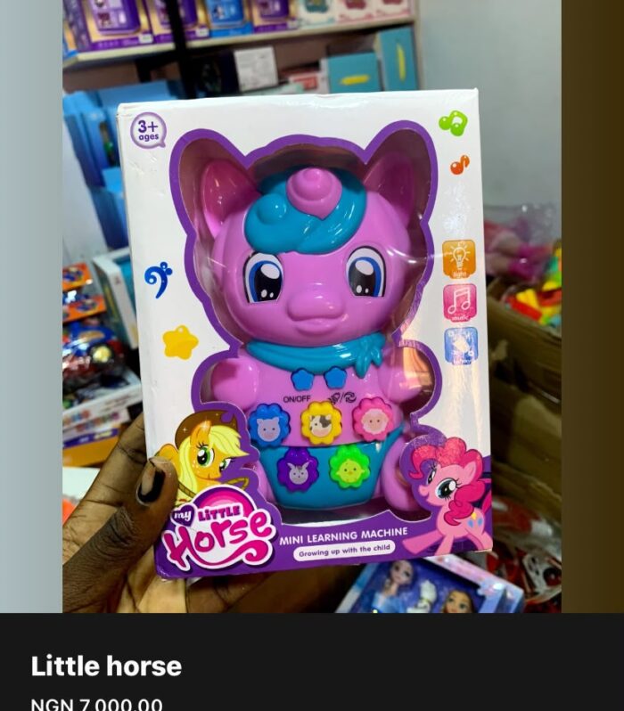 My Little Horse Mini Learning Machine – Interactive Musical & Light-Up Toy for Kids