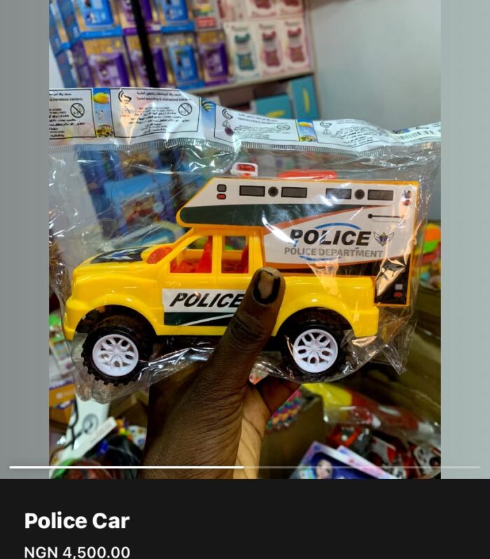 Action Patrol Toy Police Truck for Kids – Friction Powered Rescue Vehicle
