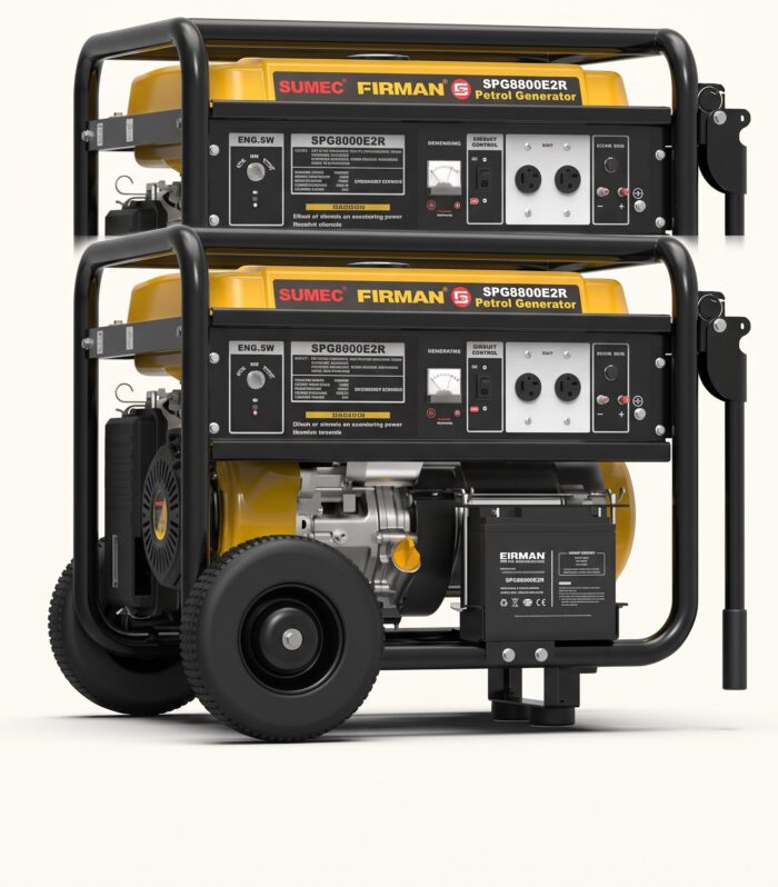Sumec Firman SPG8800E2R 6.6kVA Petrol Generator with Key & Remote Start