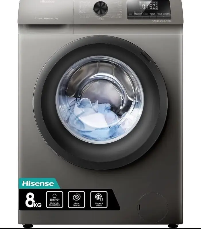 Hisense 8kg Front Load Washing Machine — Effortless Power, Stunning Design