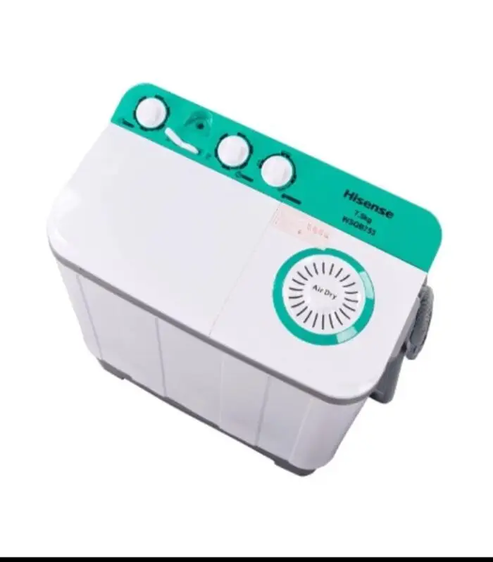 Upgrade Your Laundry Game with the Hisense 7.5kg Twin Tub Washer (WSQB753)